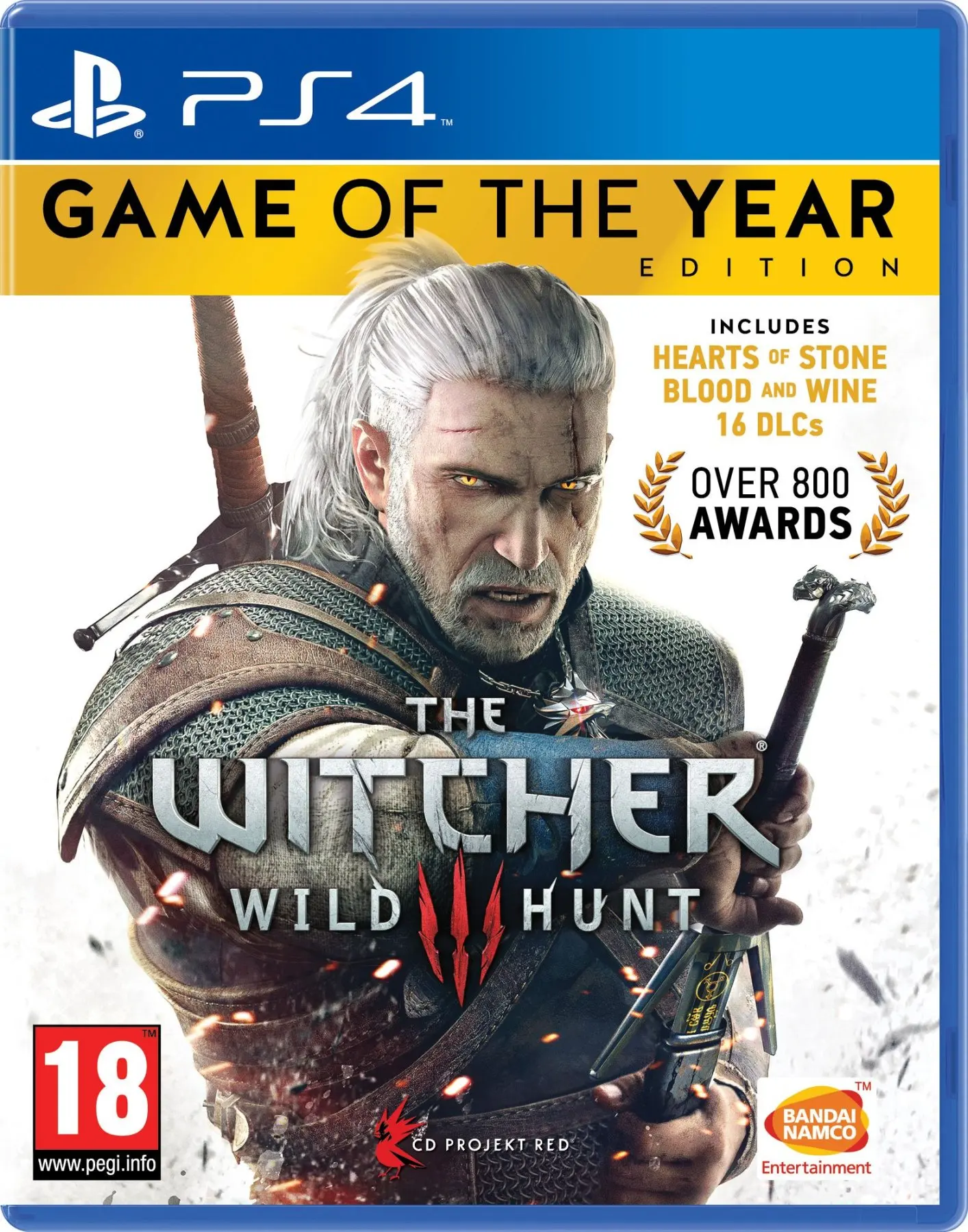 The Witcher 3 Game Of The Year Edition Ps4 Per Playstation 4 Versione Disco Controller Per Videogiochi Console Per Console Gamepad