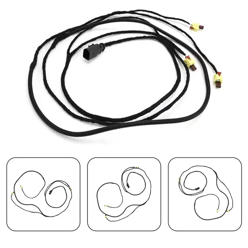 와이어링 하네스 8V0971085G A3 8V 2016-2020용 자동차 앞 범퍼 충돌 충격 센서 룸