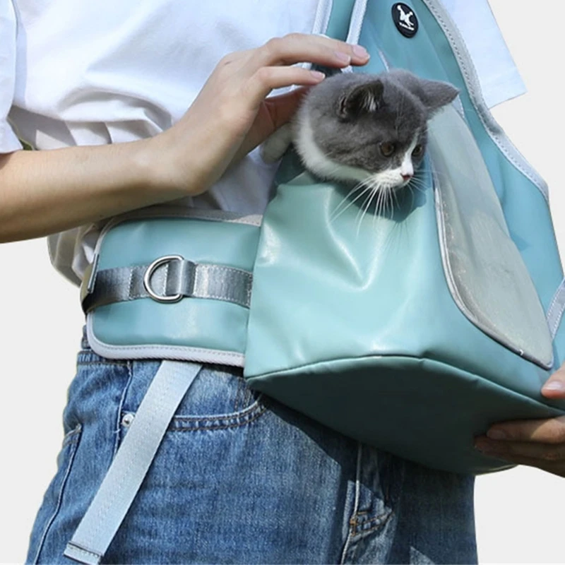 and Grooming Bag with Safety Strap Shouder Bag Multicolored