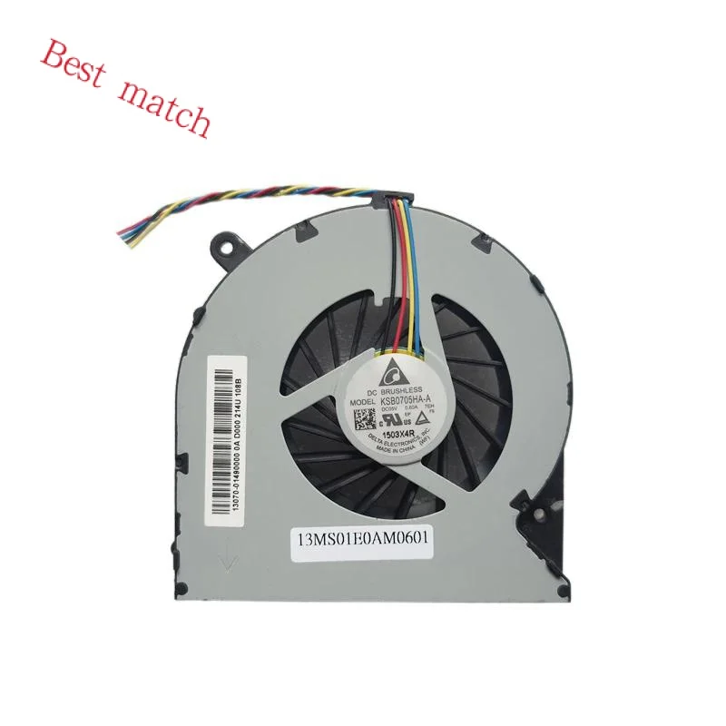 

New Original Mini Pc CPU Cooling Fan For ASUS PB50 PB60 PB60G PB60V 13MS01E0AM0601 KSB0705HA-A DC05V 0.60A 7EH 13070-01490000