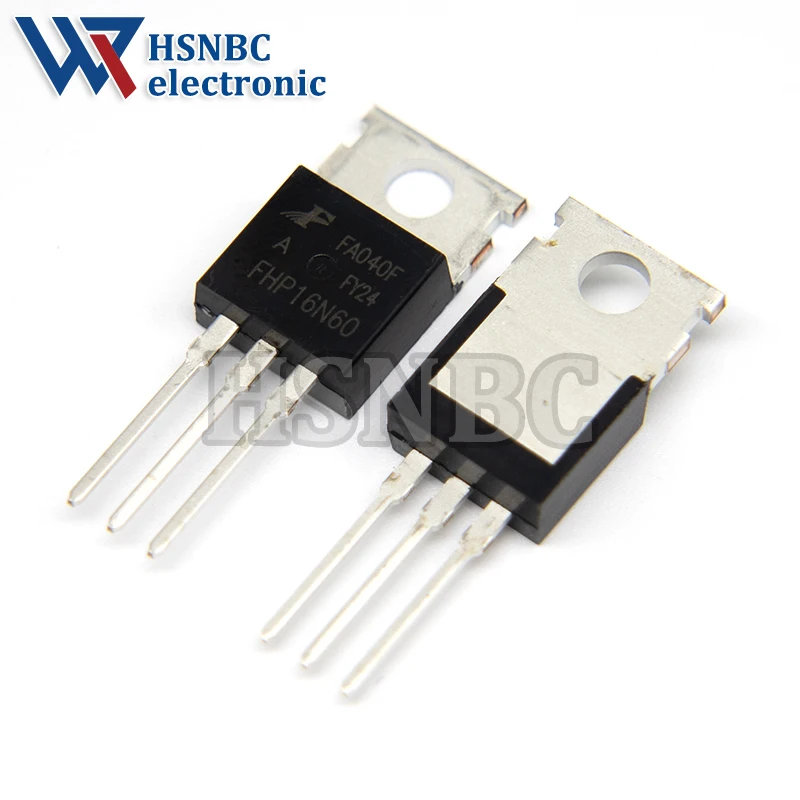 10Pcs/Lot FHP16N60 16N60 FHP16N60A TO-220 16A 600V N-channel Power MOSFET Transistor New Original