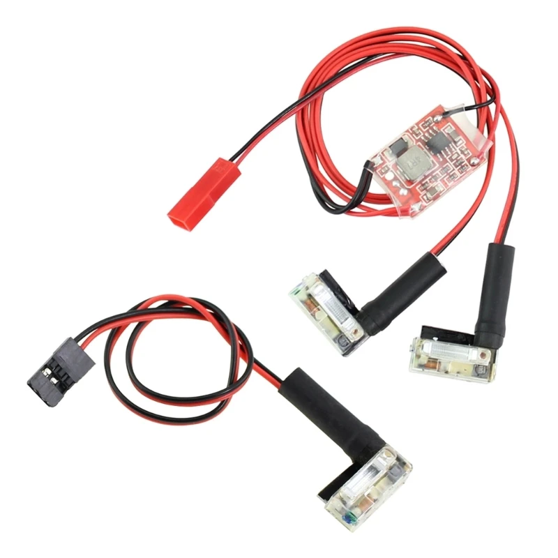 

Y1UB Lightweight Xenon Night Strobe Flash Light Day Visible Flashing Lamp 5V or 5V~26V Input for Fixed-wing Multicopter FPVs