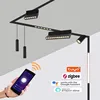 Modern Magnetic Track light system for Tension stretching ceiling soft film magnetic Rail Lamp concealed track lights livingroom 2