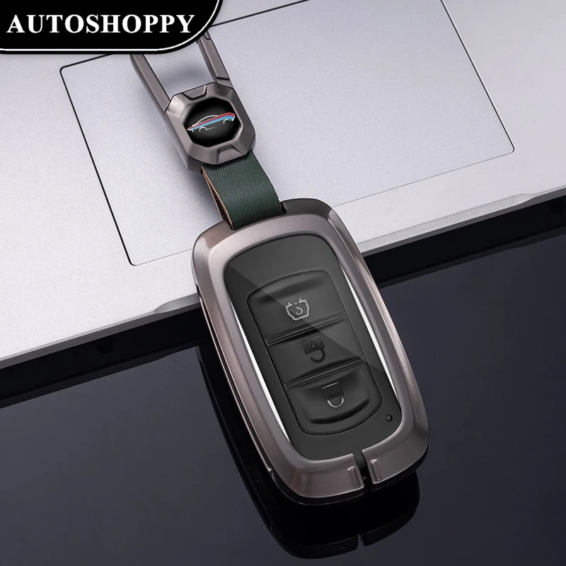 

Metal Car Key Cover Case Holder For Dongfeng DFM Aeolus AX7 AX5 AX4 AX3 Glory 360 370 580 Cefiro MX6 MX5 F507 S560 Accessories