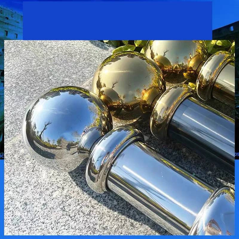 304 stainless steel starting column stair column handrail stair balcony railing accessories-European home hardware