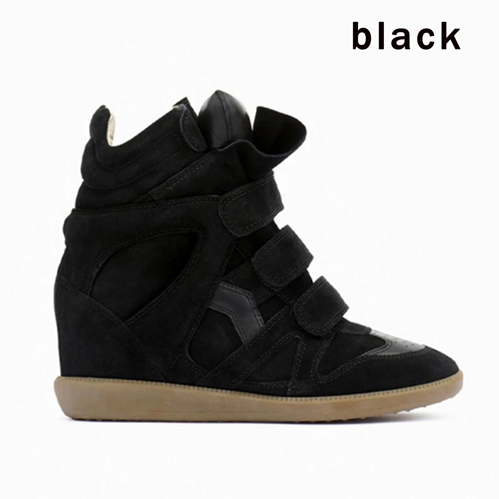 Buty damskie za kostkę, nowy model 2025 z wewnętrznym podwyższeniem o 8 cm. Damskie buty są uniwersalne, oddychające, codzienne.