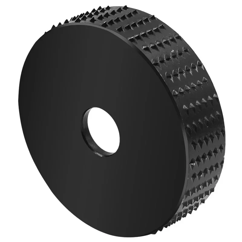 Round Wood Angle Grinding & Polishing Wheel - Tungsten Carbide Abrasive Rotary Disc