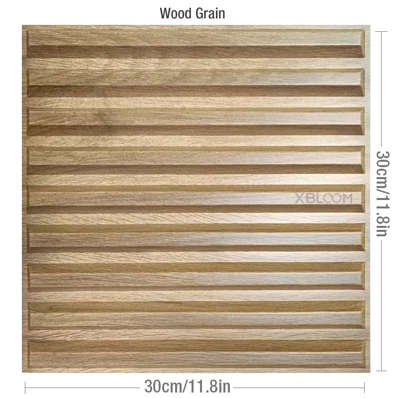 H-Wood grain-12PCS