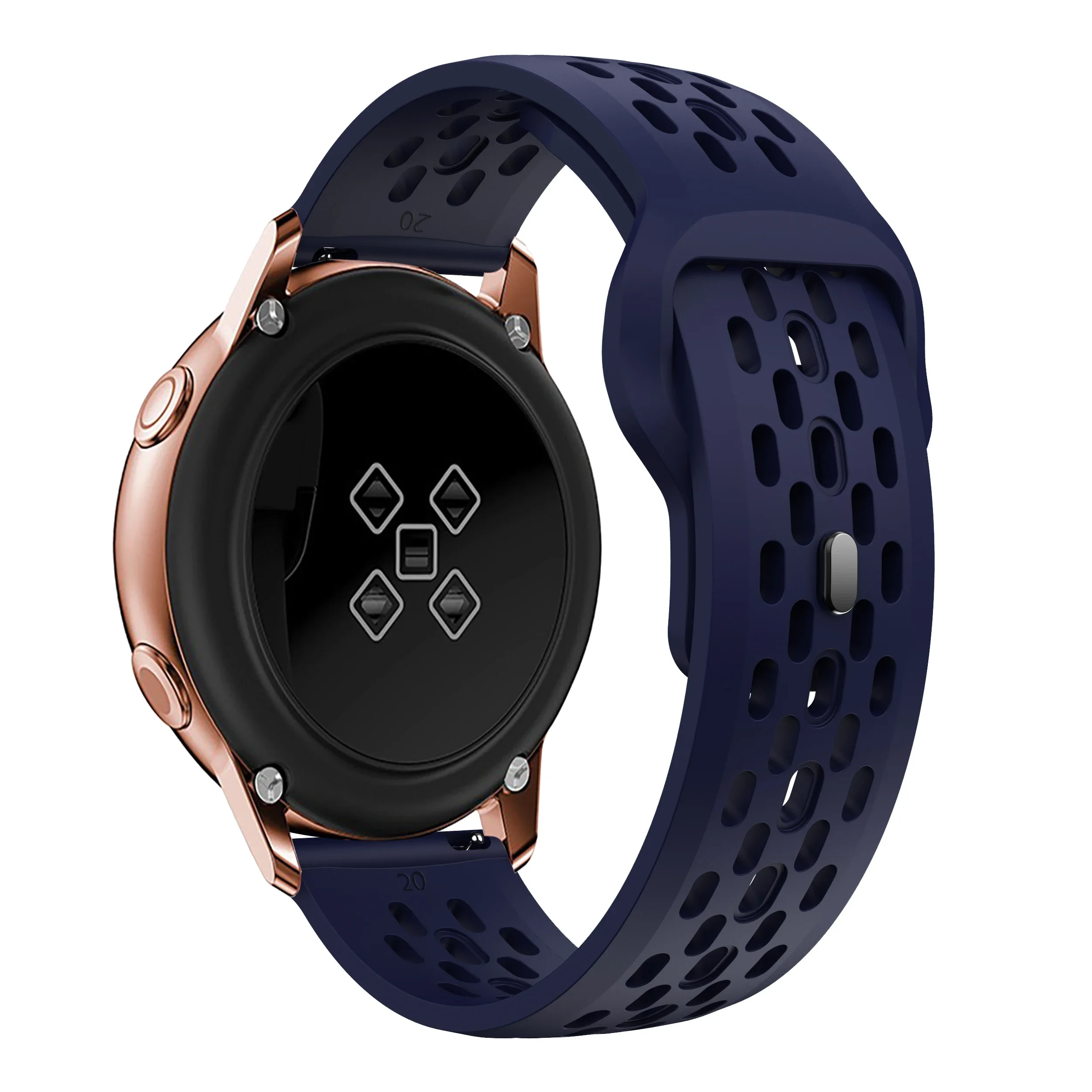 Versatile Silicone Watch Band in Multiple Sizes