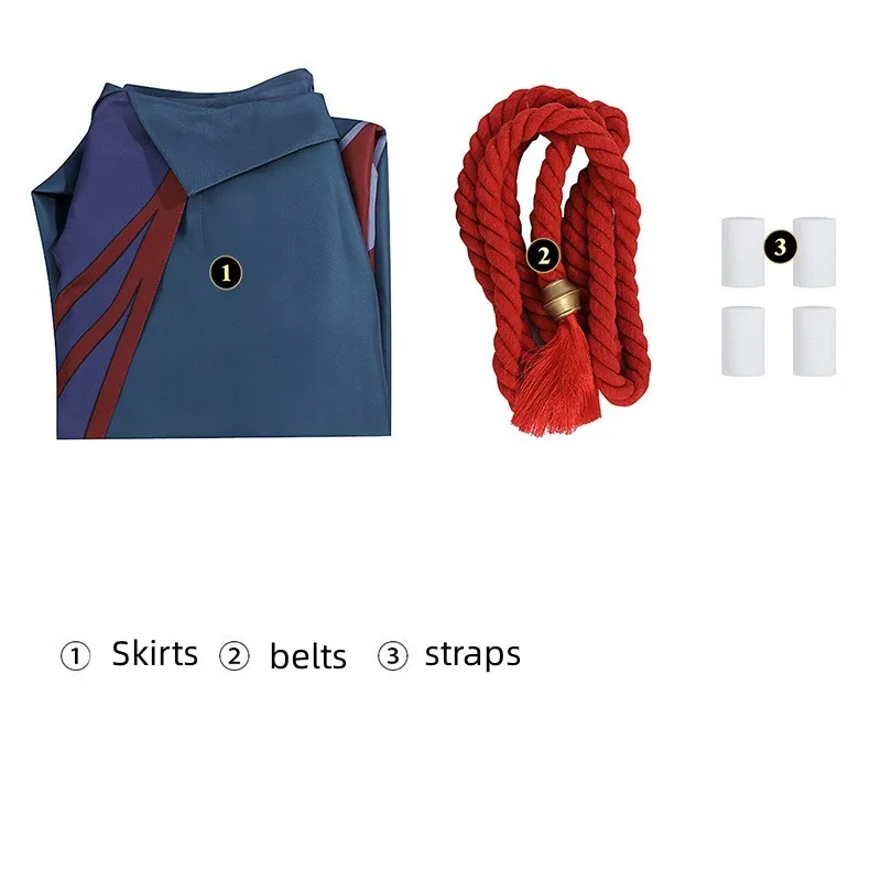 League of Legends Yone Unforgotten Battle Suit Cosplay Costume