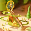 Ducks Climbing Toys Electric Duck Track Slide Toys LED Flashing Lights Music Button Toys Electric Climbing Stairs Toy Kids Gifts 4