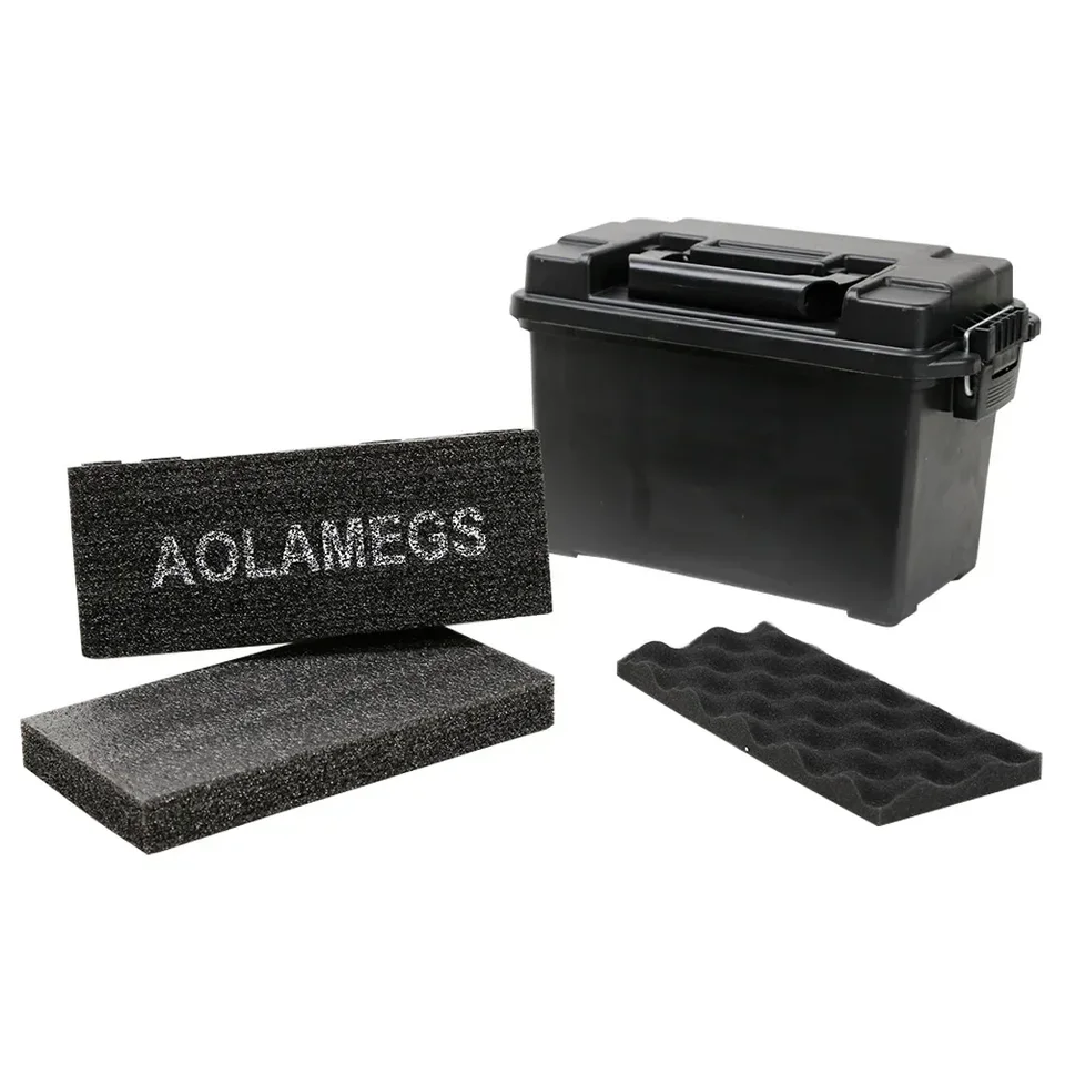 Case Club 1 Pistol & Accessory Holder Foam To Fit MTM 50 Cal Ammo Can (Pre-Cut, Closed Cell, Military Grade Foam)(MTM .50cal