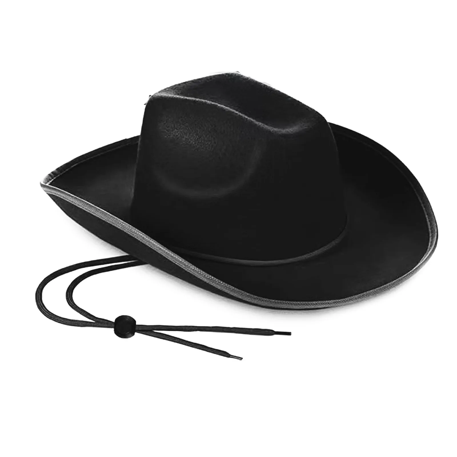 Cowboy Hats For Women Western Cowboy Hat White Wraparound Hat Black Party Solid Color Western Style Top Bonnet Men'S Cosplay cowboy hats cowgirl hats