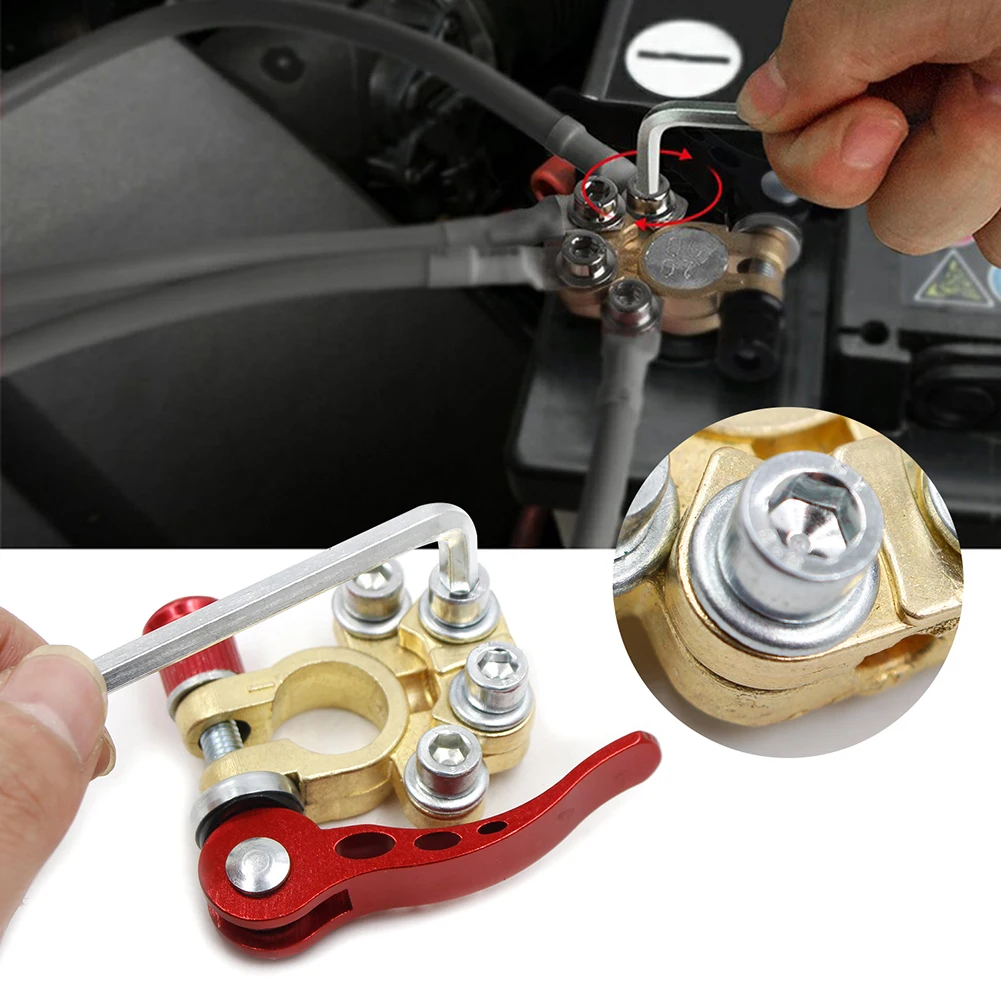 Quick Release Battery Terminals Auto Battery Bornes Cable Terminal