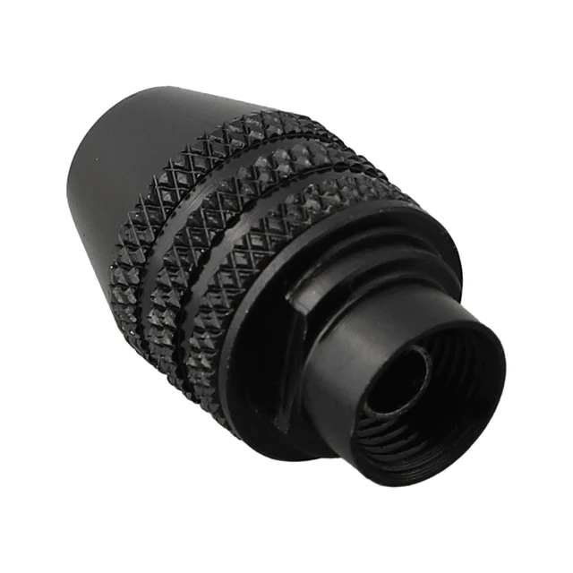 0.3-3.4mm Multi Three-Jaw Chuck M7 M8x0.75 Drill Chuck 14MM Diameter Keyless Quick Change Universal Chuck For Dremel Rotary Tool 2