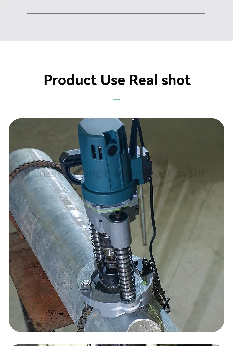 Special electric drilling machine for fire pipes, galvanized pipe drilling machi