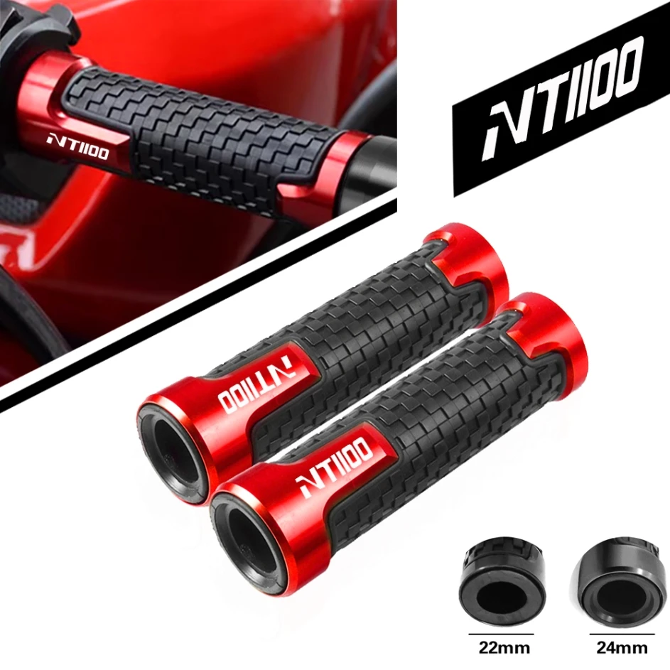 7/8 "22Mm Universale Per Honda Nt1100 Nt 1100 2021 2022 2023 Moto Nt Nt 1100 Manopole Manubrio In Alluminio Maniglia Copertura Della Barra