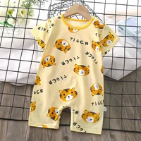 Summer Baby Jumpsuit Romper Clothing Boys Girls Clothes Children's Short-Sleeved Newborn One-piece Romper Children Clothing 3