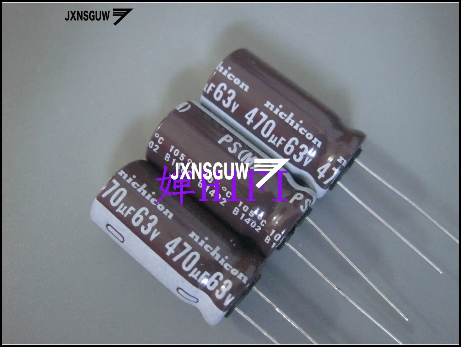 20 Pz Nichicon Ps 63V470Uf 12.5X25Mm 470Uf 63V Condensatore Elettrolitico In Alluminio Audio Originale 105 Gradi 470Uf/63V