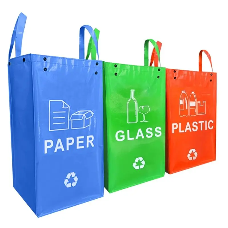 SDFC-내구성 있는 PP 플라스틱 40L 접이식 쓰레기통, 대용량& 간편 세척..