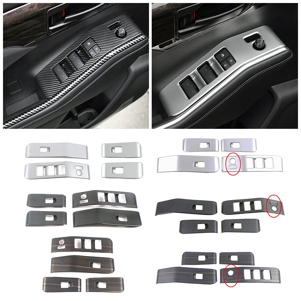 

Для Toyota Highlander XU70 2022, аксессуары для интерьера, автомобильный подлокотник, стекло, фоторамка, декоративная наклейка