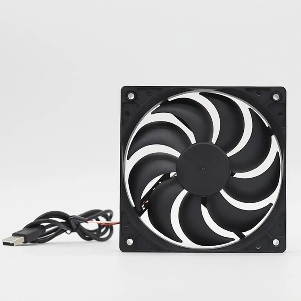 TV Box Cooler Excellent Eco-friendly Low Noise USB Mobile HDD STB Radiator for Router TV Box Cooling Fan STB Radiator