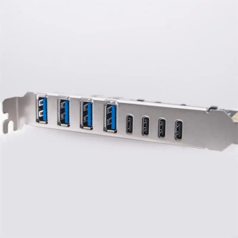 AXYB USB Expansion Card 8Ports PCIE USB3.2 Card Efficiently Energy USB3.2 Hubs