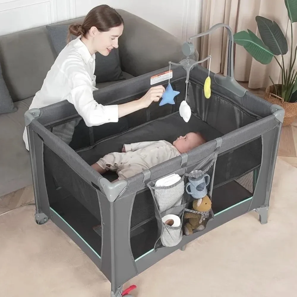 Portable Pack n Play Bassinet 1