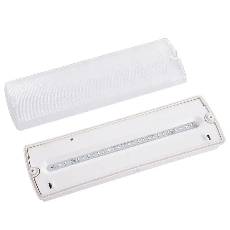 IP65 Waterproof LED Emergency Light Bulkhead Exit Sign Maintained Or Non Maintained For Outdoor Exit Lamp