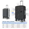 The Owl Pattern Suitcase Cover Wildlife Animal Travel Holiday Practical Luggage Case Protector 6