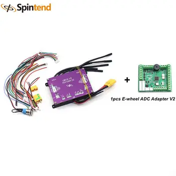 Ubox V2 75V200A Dual Motor Controller with Receiver Integrated ADC V2 Base on 75V300A VESC for Electric Scooter Skateboard Robot