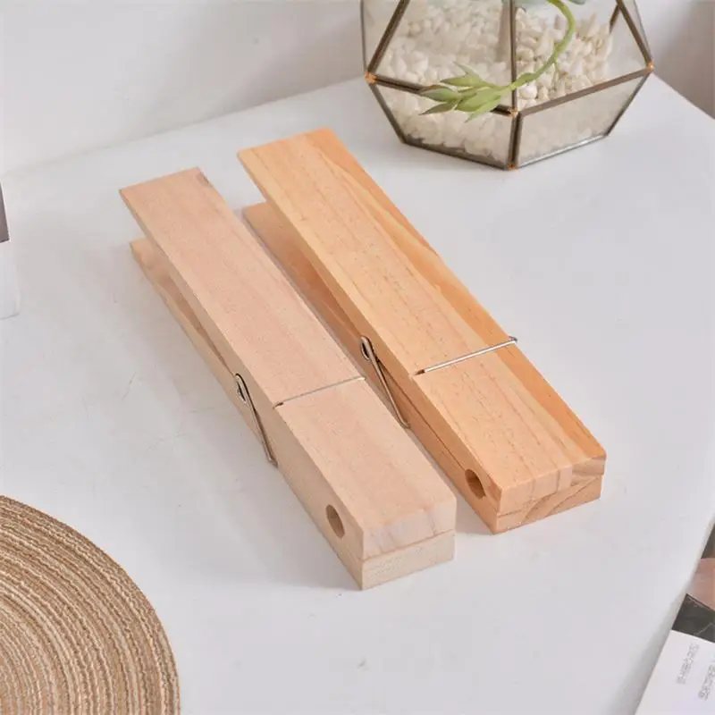 

Wooden Towel Hook Strong Viscose Wall Hanging Door Creativity Hook Free Punching Bathroom Home Hotel Storage Accessories