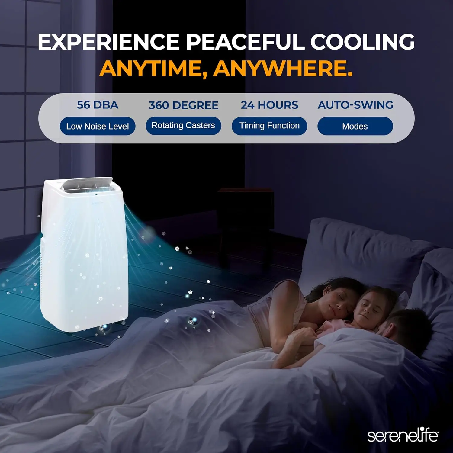 Small Air Conditioner Portable 12,000 BTU with Built-in Dehumidifier - Portable AC unit for rooms up to 550 sq ft - Remote 5