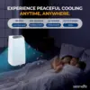 Small Air Conditioner Portable 12,000 BTU with Built-in Dehumidifier - Portable AC unit for rooms up to 550 sq ft - Remote 5