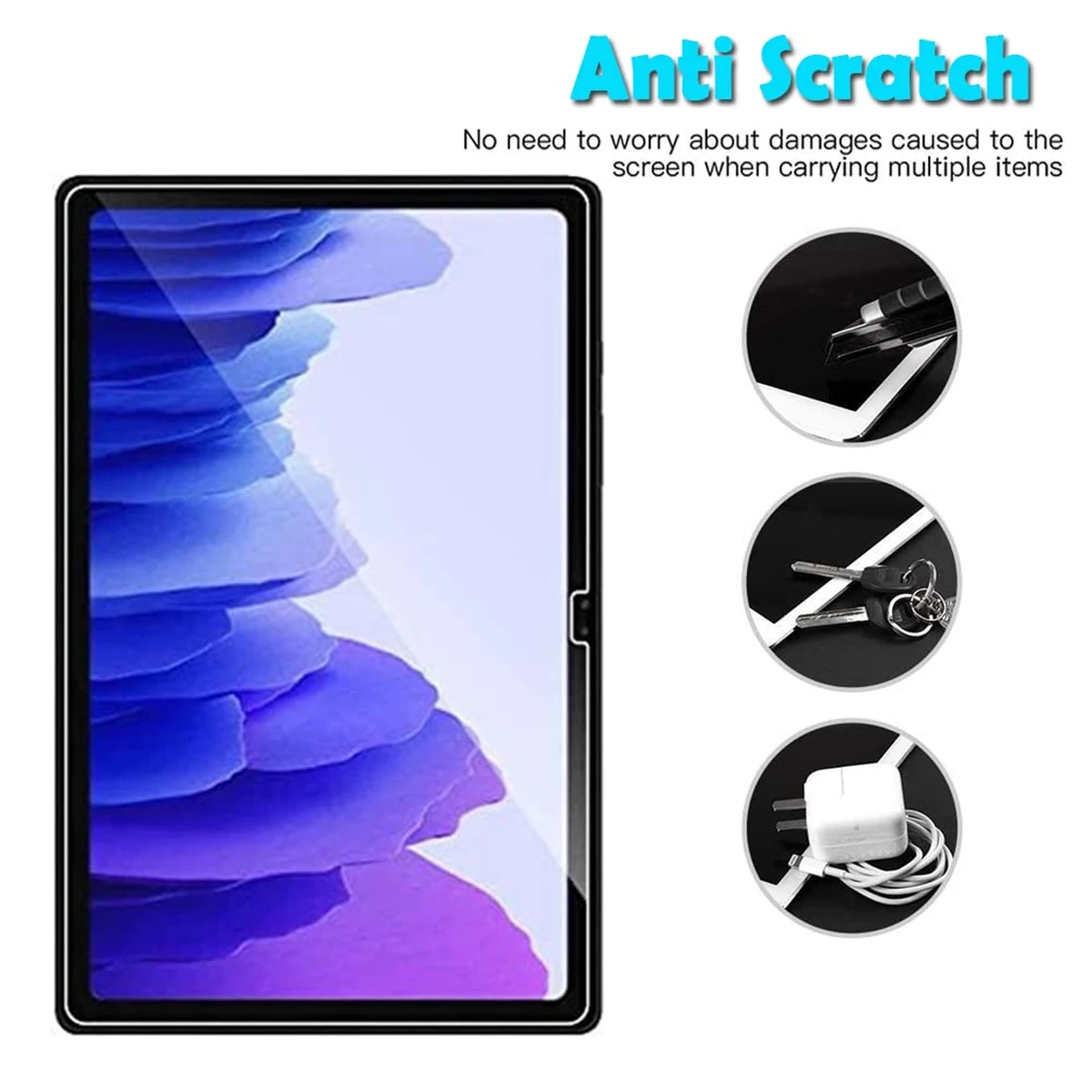 Premium 10.4-Inch Tablet Screen Protector - 9H Hardness Anti-Scratch Tempered Film