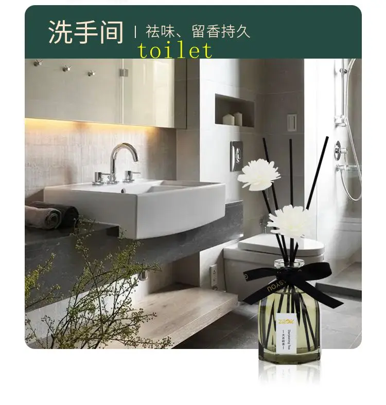 Hotel Floral Essential Oil Diffuser Fire Fragrant Dry Flower Lavender Air Refresher perfume Holiday Gift