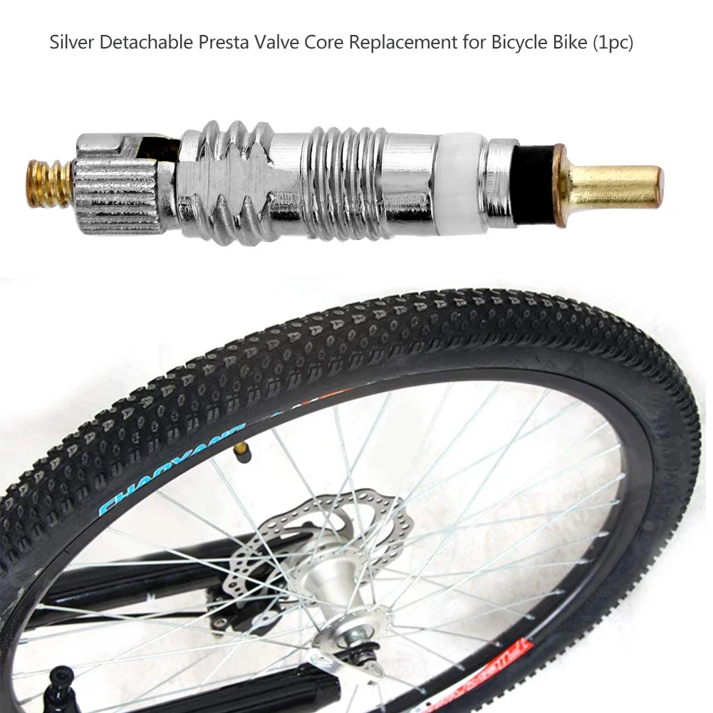 5-500Pcs Valve Core Detachable Presta Valve Cores Bicycle Bike Valve for Bicycle MTB/Road Bike Tube Service Repair Tool