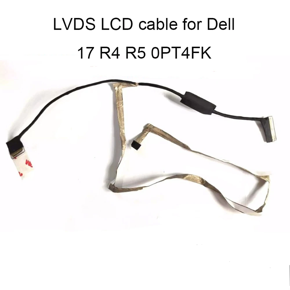 델용 LVDS LCD FHD 케이블, 노트북 LVD 스크린, 비디오 리본, 플렉스 케이블, Alienware 17 R4 17R5 0..