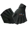 1 Pair Adjustable Neoprene Webbed Swimming Gloves Aquatic Fit SwimPaddles Snorkeling Diving Hand Web Water Gloves Half Finger 3