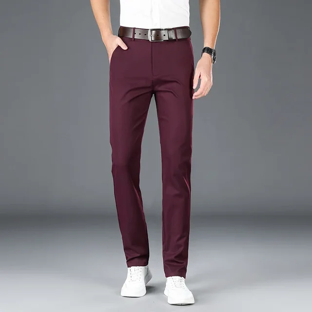 formal pants men summer