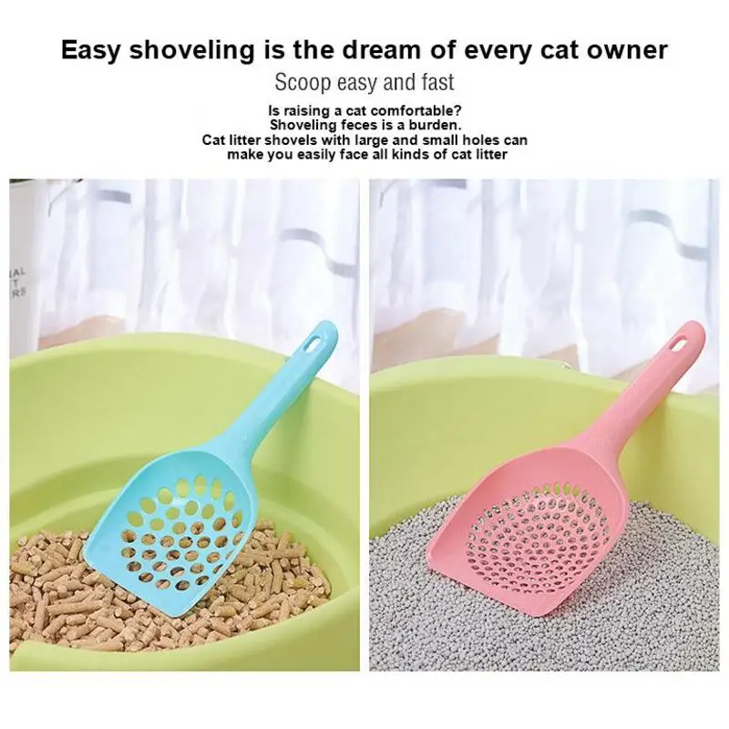 

Cat Litter Scooper Poop Scooper Cat Litter Cat Poop Shovel Solid Resin Easy To Face All Kinds Of Cat Litter Suspending Hole