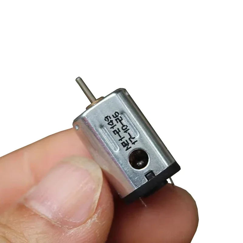 Mini FK-N21 Motor DC 3.7V 31000RPM High Speed Micro 10mm*12mm Electric Motor Strong Magnetic Cooling Hole DIY RC Toy Car Boat