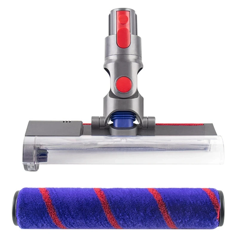 Motorized Floor Brush Head Tool For Dyson V8 V7 V10 V11 Vacuum Cleaner Soft Roller Head Floor Brush Replacement