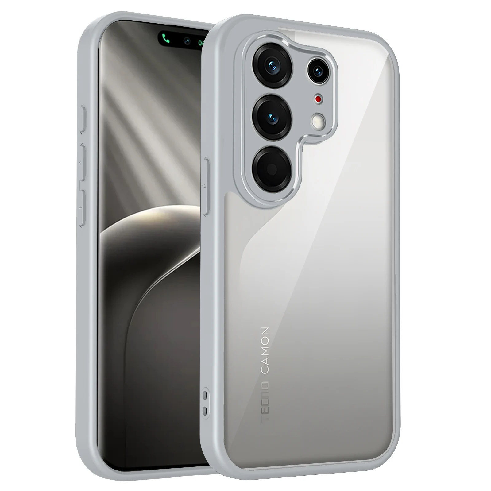 Tecno Camon 50 Ultra Protective Air Cushion Clear Matte Back Cover Case