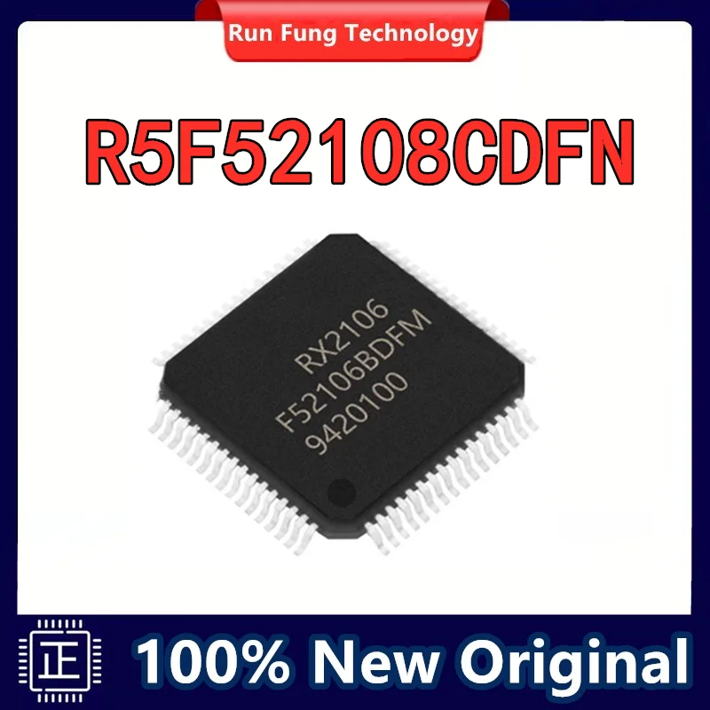 

1PCS R5F52108CDFN R5F52108 CDFN R5F 52108 R5 IC MCU Chip LQFP-80 in Stock 100% New Origin
