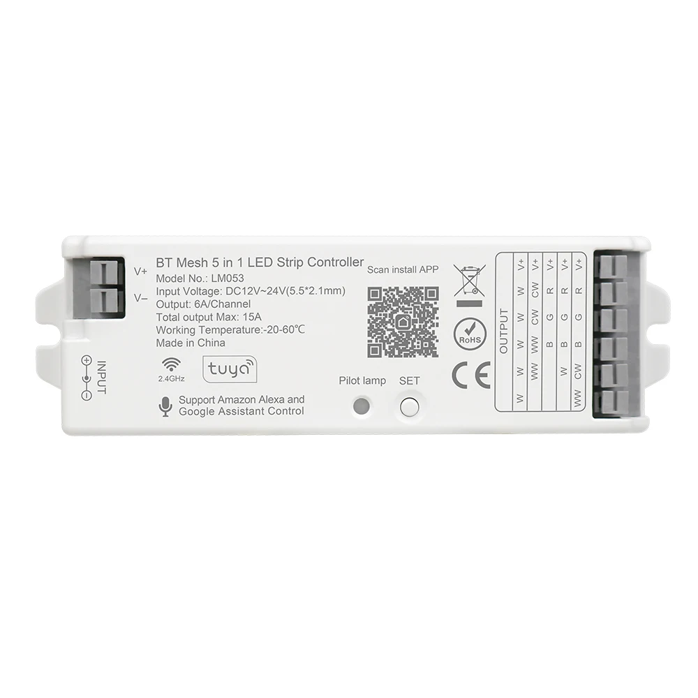 LM053  ޽ Ʈ LED Ʈѷ,   ,   ˷ Բ ۵, 5 in 1
