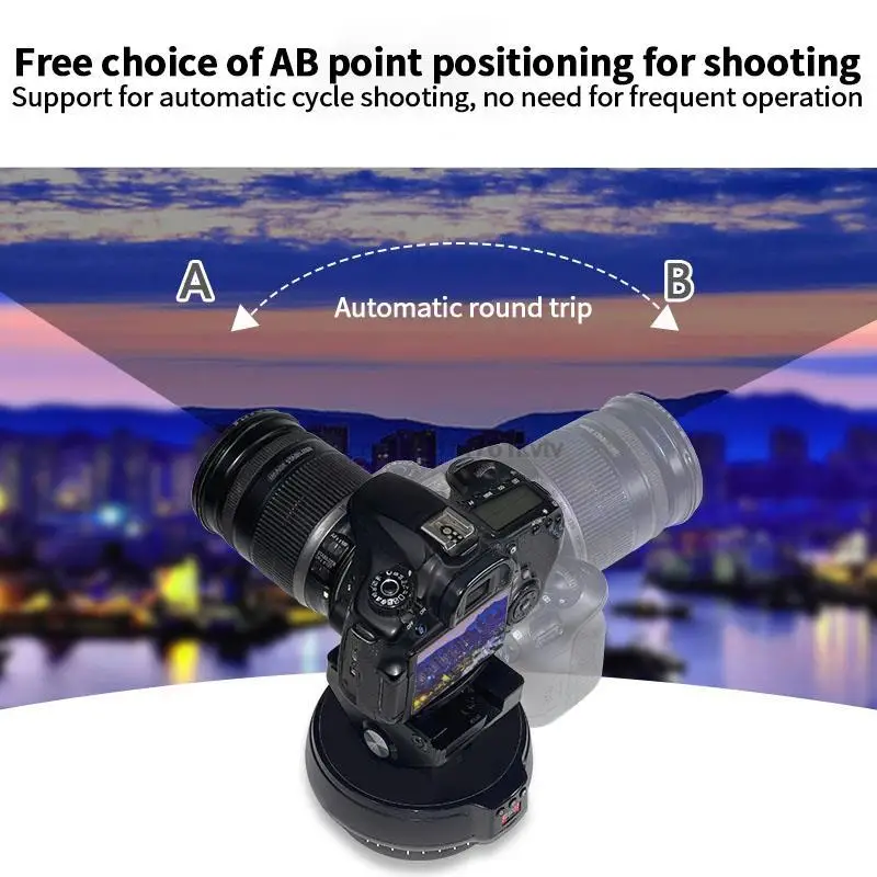 ZIFON YT-1200 Auto Motorized 360&ordm; Rotating Panoramic Stabilizer Head Remote Control Pan Tilt for Phone Camera GoPro VS YT-1000