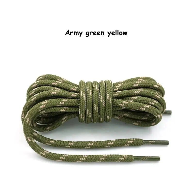 olive green rope laces
