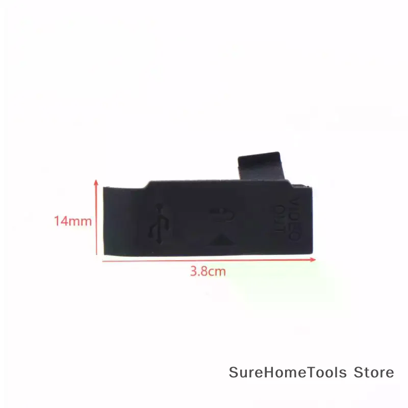 New USB /AV OUT/ HDMI-compatible/ MIC Rubber Plug For Canon EOS 450D EOS Rebel XSi EOS KISS X2 Digital Camera Repair Part