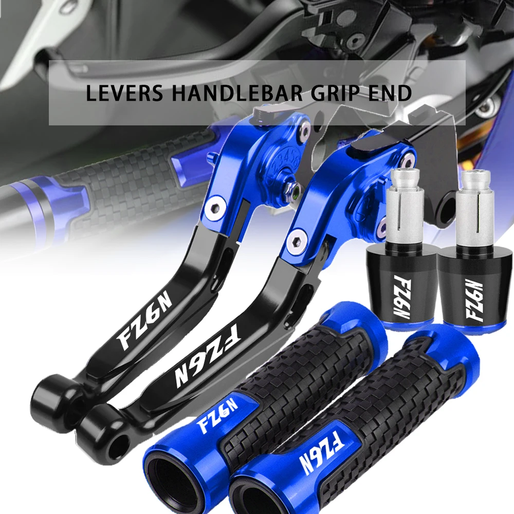 

Hand Grip FZ 6N 2002 2000 1999 Motorcycle Brake Handle Clutch Levers Folding Extendable For YAMAHA FAZER600 FZ6S FZ6N 1998-2003